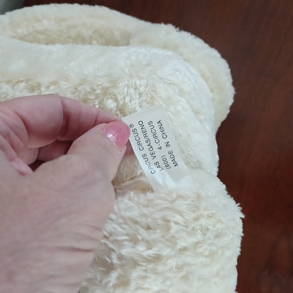 Circus Circus Teddy Bear -NWT - Picture 4 of 9